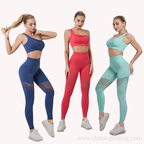 best sexty hollow out yoga fitness outfits